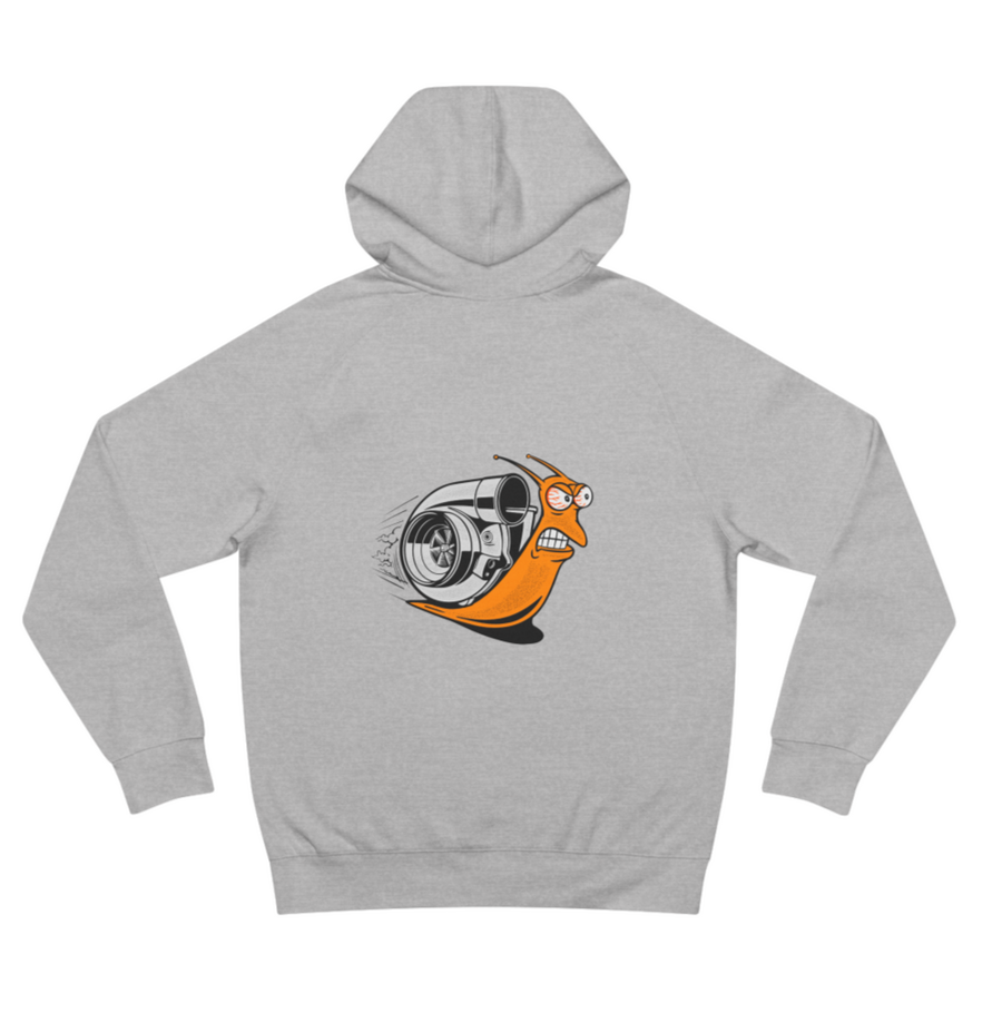 Turbo Snail Hoodie product featuring snail and turbo