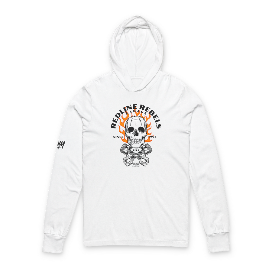 Redline Rebels Garage Long Sleeve Hoodie